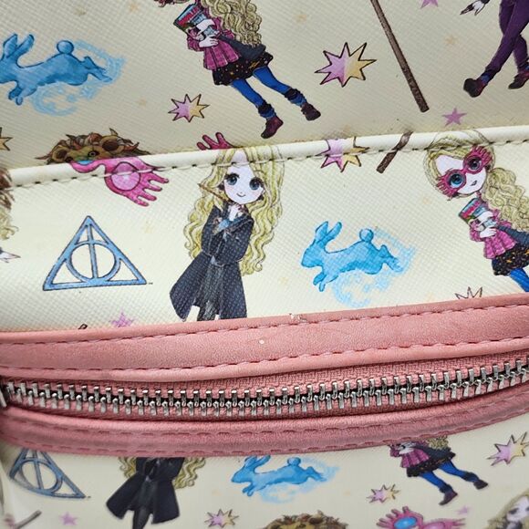Loungefly Harry Potter Luna Lovegood Print Mini Backpack main image 4